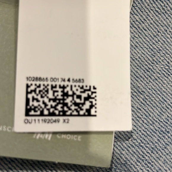 💥RARE💥. *NEW* Smiley x H&M jeans W34 - Picture 5 of 8